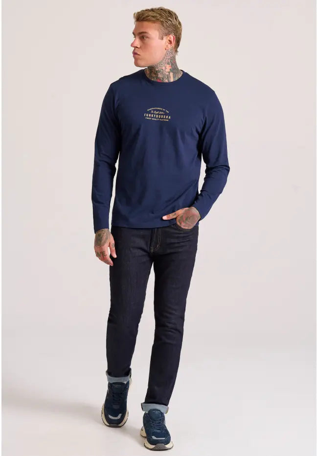 FunkyBuddha Μπλούζα Μακρυμάνικη