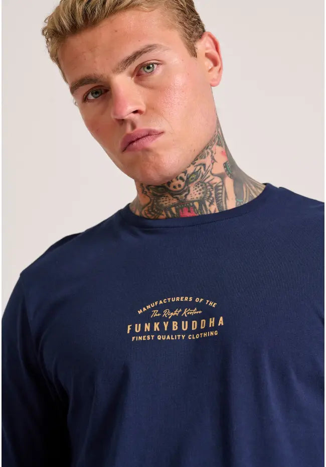 FunkyBuddha Μπλούζα Μακρυμάνικη